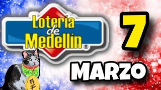 Resultado LOTERIA DE MEDELLIN Viernes 7 de Marzo de 2025