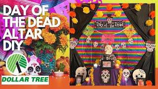 DAY OF THE DEAD Altar DIY Día de los Muertos (Dollar Tree) Hacks