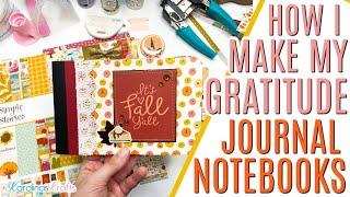 How I Make my Gratitude Journals,  DIY Altered Composition Book TUTORIAL, How to Make a Journal