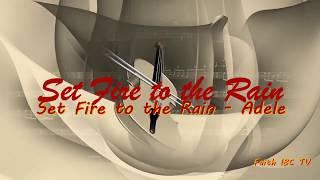Set Fire To The Rain | Adele | Karaoke Version | Faith IBC TV