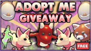 Roblox Adopt me free pets giveaway!!(real)! live #roblox #adoptme #mm2 #giveawaypets