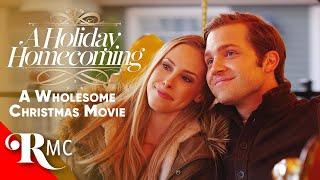 A Holiday Homecoming | A Seriously Cute Romance Family Movie! | Romance Movie Central
