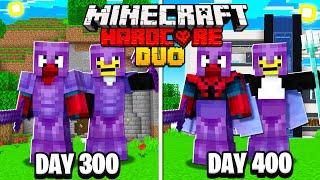 We Survived 400 Days in HARDCORE Minecraft...