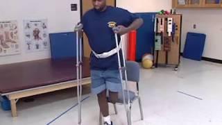 Using Crutches After Lower Limb Amputation