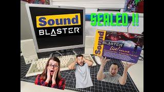 Unboxing, Installing & Testing a 25 year old Creative Sound Blaster Live! Sound Card from 1998!