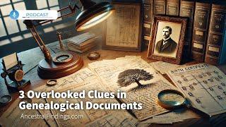 3 Overlooked Clues in Genealogical Documents | Ancestral Findings Podcast