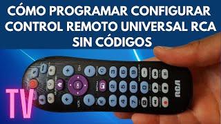 Cómo programar un control remoto universal RCA sin código