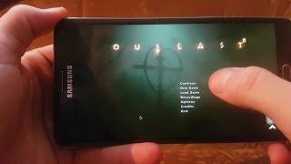 Outlast 2 on Android (Samsung galaxy note4) ep1 working good