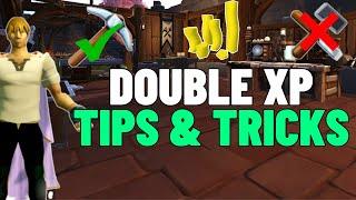 Use This DXP To Become A Billionaire After! | RS3 Double XP Tips & Tricks