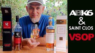 Французские коньяки VSOP. Saint Clos (из КиБ) и ABK6