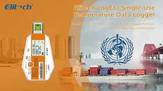 Elitech LogEt 1 Single-Use Temperature Data Logger