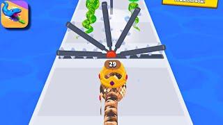 Snake Run Race 3d Running Gameplay Walkthrough Part - 35 (iOS, Android)