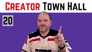 Creator Town Hall #20 | Pete Johns, Studio Live Today