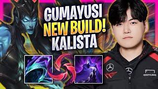 GUMAYUSI TRIES NEW KALISTA BUILD IN KR SOLOQ! - T1 Gumayusi Plays Kalista ADC vs Ashe! | Season 2024