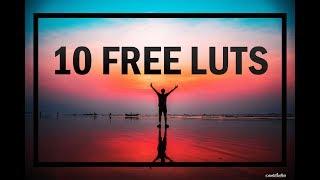 FREE LUT Pack | 10 Free Cinematic LUTs 2019