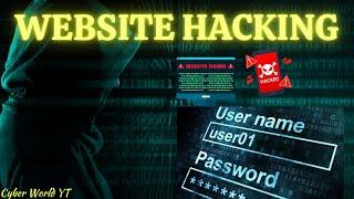 Website Hacking | How to hack website? | Like and subscribe