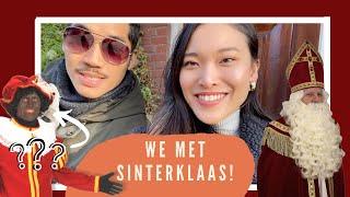 MEETING SINTERKLAAS in AMSTERDAM?!? || CHERYL & JESSE VLOG