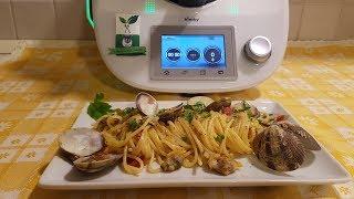 Spaghetti con vongole veraci per bimby TM6 TM5 TM31