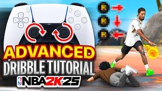 #1 BEST ADVANCED DRIBBLE TUTORIAL W/ HANDCAM in NBA 2K25 + BEST DRIBBLE MOVES