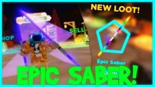 CRAFTING TWO *ALL NEW* EPIC SABERS IN TREASURE QUEST! (GIVEAWAY)