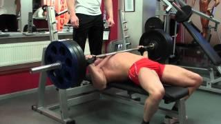 243. Русский жим лежа 120 на 14! Russian bench press