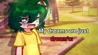 “My dreams are just dreams”/TW/kid deku au/ deku and Bakugo/mha/angst/bkdk?/bkdkangst/dekuangst/