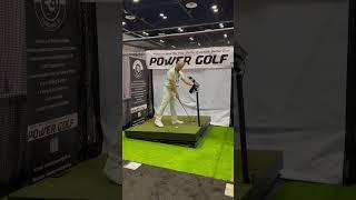 POWER GOLF at PGA Show '24 #golf #golfer #golflife #practicehowyouplay #pga #pgatour #lpga #livgolf