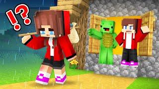 JJ's Sister,  No Way Home !? - Sad Story - Maizen Minecraft Animation