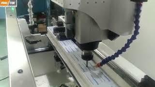 cnc router aluminium  profile  upvc and aluminum window CNC copy routing  machine CMC3  2500 Video