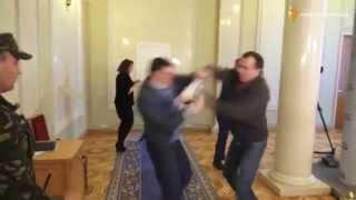Соболев vs Ивченко Драка Верховная Рада 12.02.15