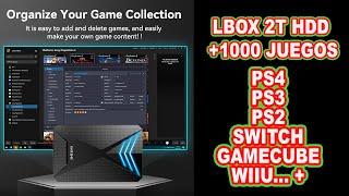 LBOX 2T JUEGA A PS4, PS3. SWITCH Y MUCHO MAS CON ESTE HDD EXTERNO