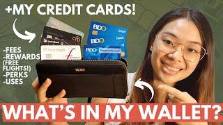 WHAT’S IN MY WALLET 2020 + MY CREDIT CARDS | Metrobank, Unionbank, Citibank, BDO | Credit Cards Ph