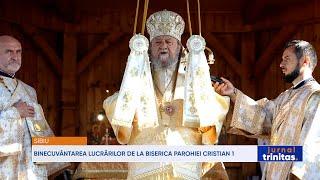 Binecuvântarea lucrărilor de la Biserica Parohiei Cristian 1, județul Sibiu