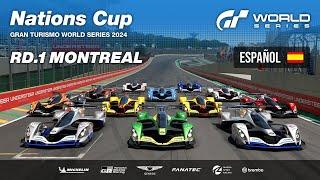 [Español] GT World Series 2024 | Ronda 1 - Montreal | Nations Cup