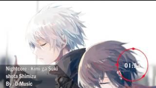 Nightcore - Kimi ga Suki [shota Shimizu]