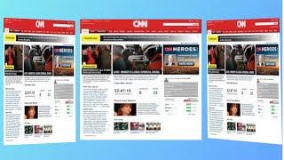 How To Make News Website Like CNN | HTML and CSS Projects