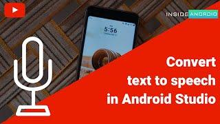 Convert Text to Speech in Android Studio | Android Studio Tutorial