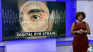 Preventing digital eye strain