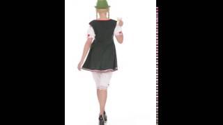 3732   BAVARIAN GIRL dress pantaloons