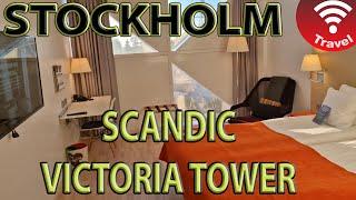 Room at Scandic Victoria Tower - Stockholm, Sweden