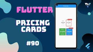 @Google #Flutter Tutorial for Beginners #90: Fun with Pricing Cards in Flutter