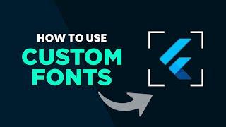 How to use custom font in flutter | Flutter Step-by-step tutorial |  Nerdbash