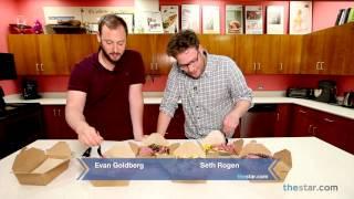 Seth Rogen and Evan Goldberg on poutine