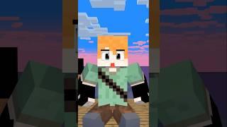 Cross the river challenge #trending #minecraft #friendship #minecraftanimation #anime