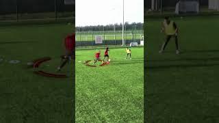 Shooting In Pairs Drill  - Football Drill