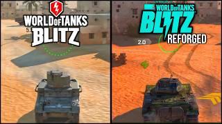 World of Tanks Blitz Vs World of Tanks Blitz Reforged | WOTB