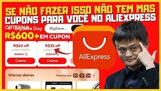 CUPOM ALIEXPRESS SENDO LIBERADO APENAS PARA O APLICATIVO ! ALIEXPRESS ESTÁ MUDANDO A ESTRATÉGIA!