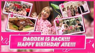 DADDEH'S BACK AND SUPER KULIT! CELEBRATING ATE ALICE'S BIRTHDAY! | Small Laude