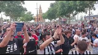 AMBIENTAZO EN CÓRDOBA CON LOS AFICIONADOS DEL CD. BADAJOZ