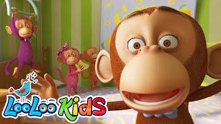  Five Little Monkeys  - S1EP15 THE BEST Songs for Children  | LooLoo Kids Songs for Kids